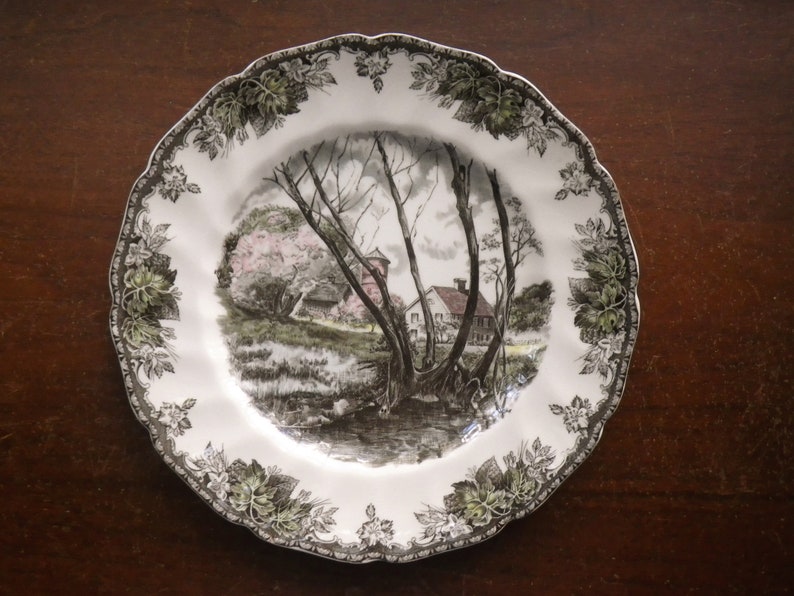 CHOOSE ONE Large Dinner Plates by Johnson Brothers Vintage Etsy