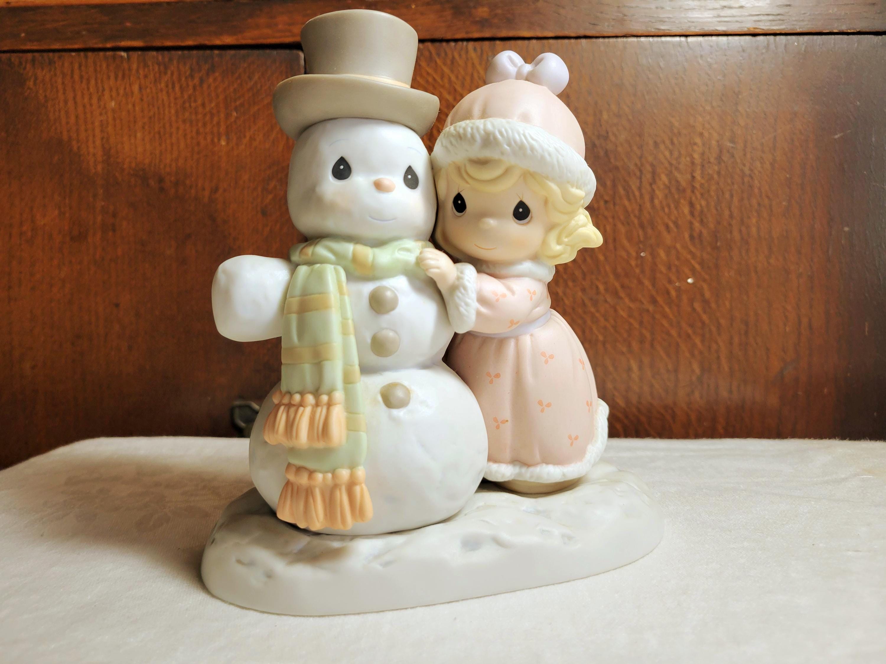 Precious Moments Snowman - Etsy