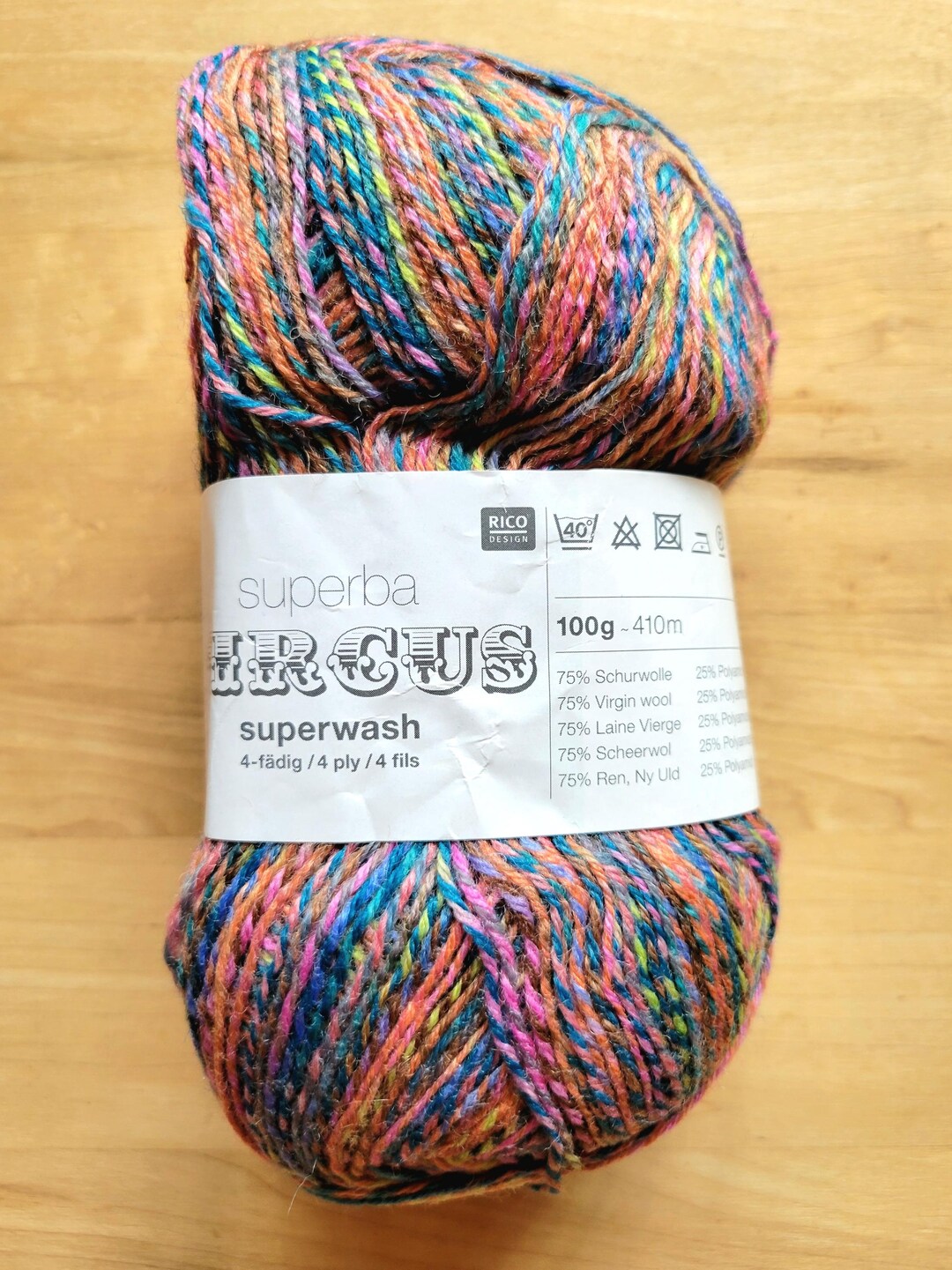 Superba Circus Yarn From Rico Design - Sock Yarn - Coloway