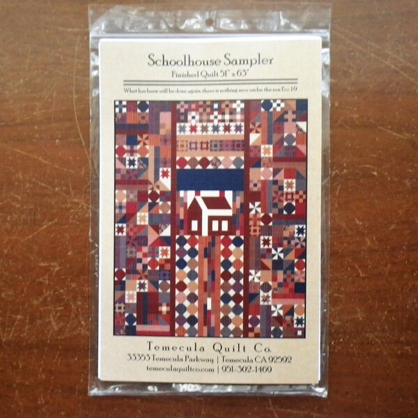 Schoolhouse Quilt Etsy