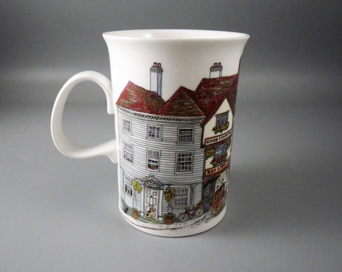 Village Inn's Mug 4 by Dunoon Ceramics Made in England Wrap Around