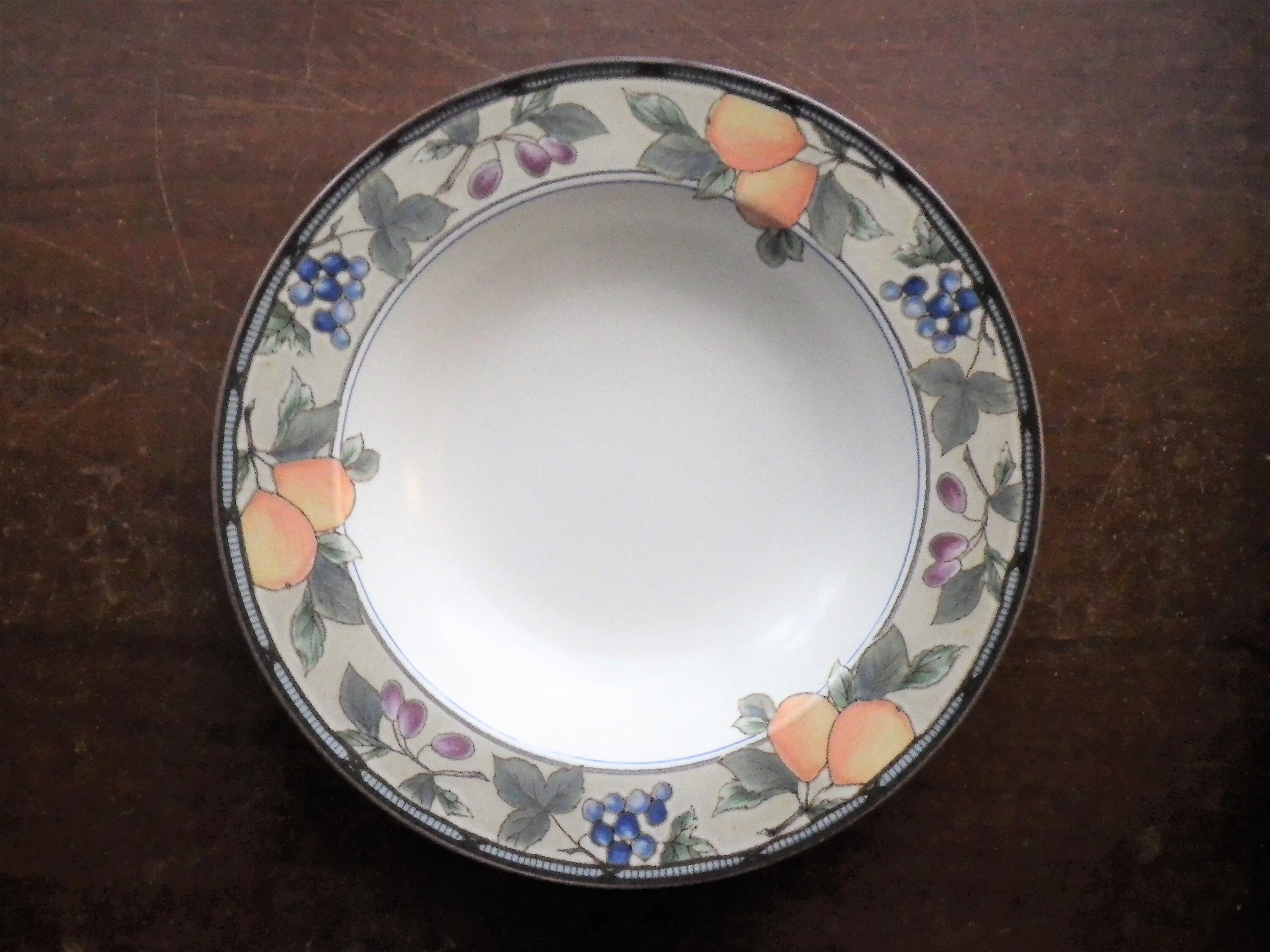 2 cuencos grandes de sopa de llantas MIKASA cosecha jardín | Etsy