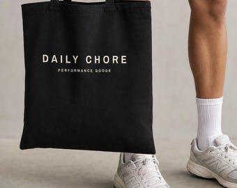 Cotton Tote Bag, Gym Bag, Reusable Grocery Bag, Daily Chore Tote Bag made of 100% Cotton | Large Carrier Bag 10 L