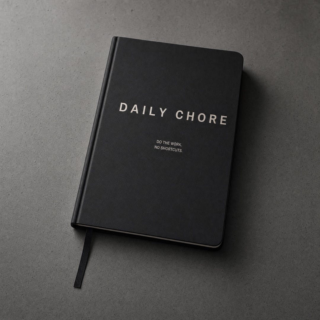 Daily Chore A5 Training Journal — Daily Chore Endurance Dept. Journal