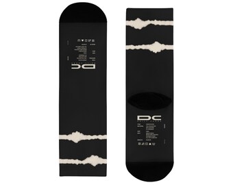 Copy of Olive Wave Pattern Crew Socks | Sublimation Printed Socks