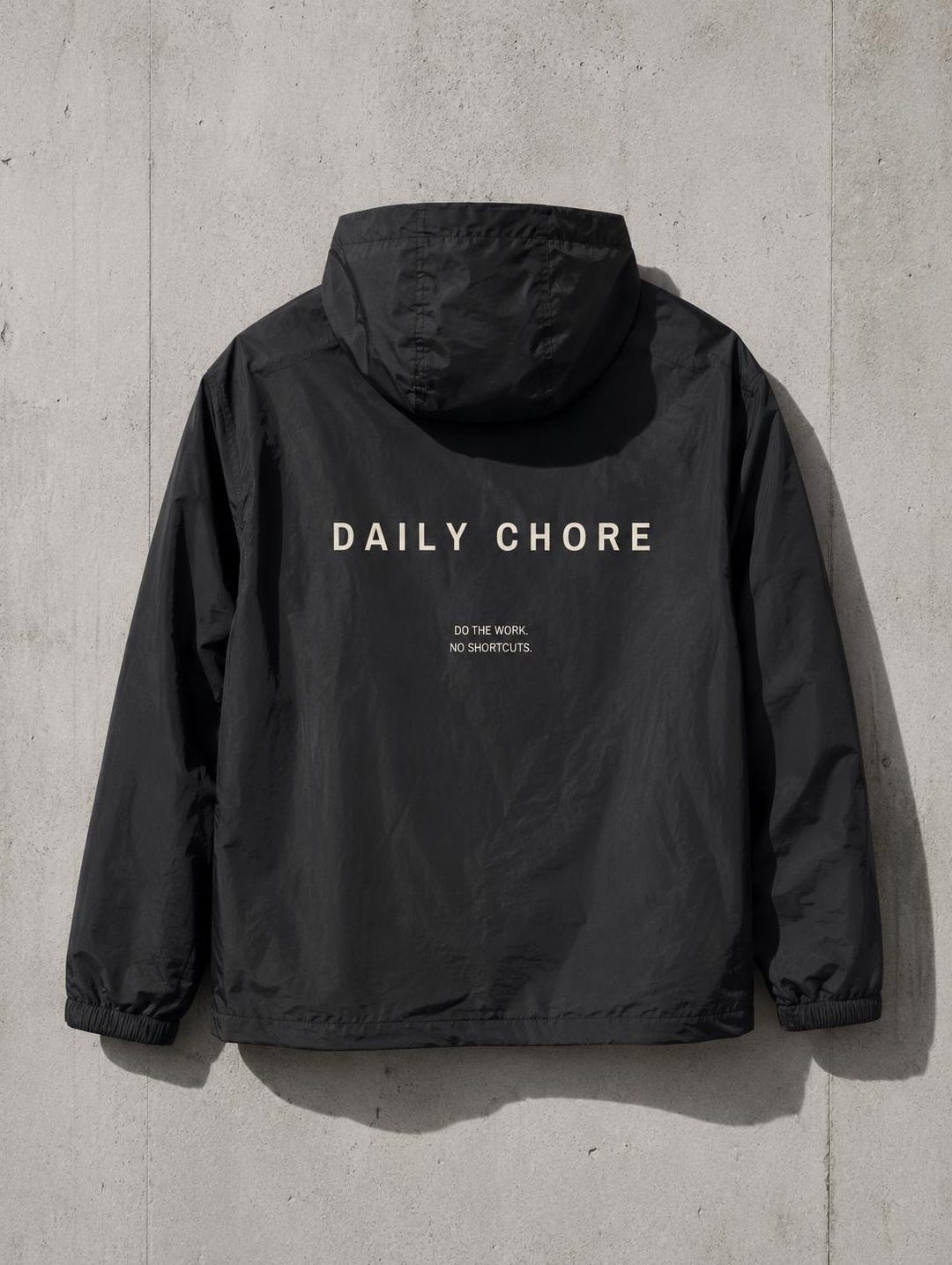 Daily Chore Minimalist Windbreaker Jacket — Daily Chore OUTDOOR CLUB Jacket