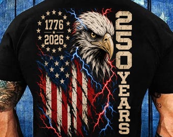 1776 2026 Patriotic Eagle PNG, American Flag Sublimation, Men 4th of July Shirt Design, Independence Day Digital Download