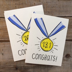 C-0812 Congratulations on Running Your Marathon Greeting Card