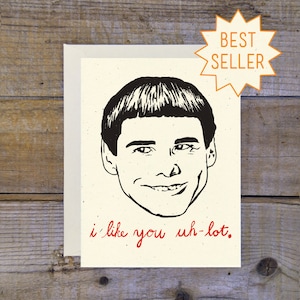 C-0806 Dumb & Dumber I Like You Uh-Lot Carta immagine 1