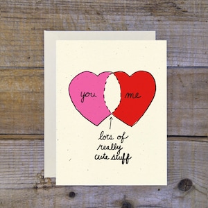 C-0910 Cute Stuff Venn Diagram Card