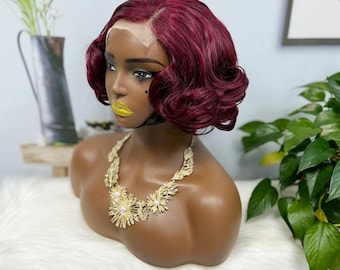 Egg Bounce 100% Human Hair 4*4 Lace wig