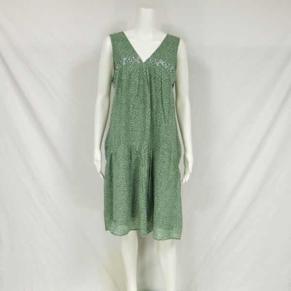 ANTHROPOLOGIE A-Line Cotton Blend Dress U.S. Size Large L