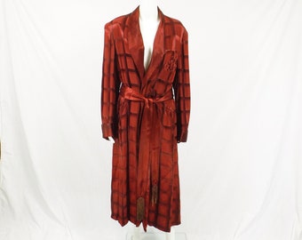 Antique PHIL A. HALLE Men's Silk Robe