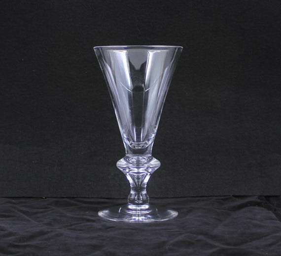 1937 STEUBEN Hand Blown Water Goblet, Stem #7737 - Etsy