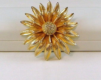 NETTIE ROSENSTEIN Blumen Brosche