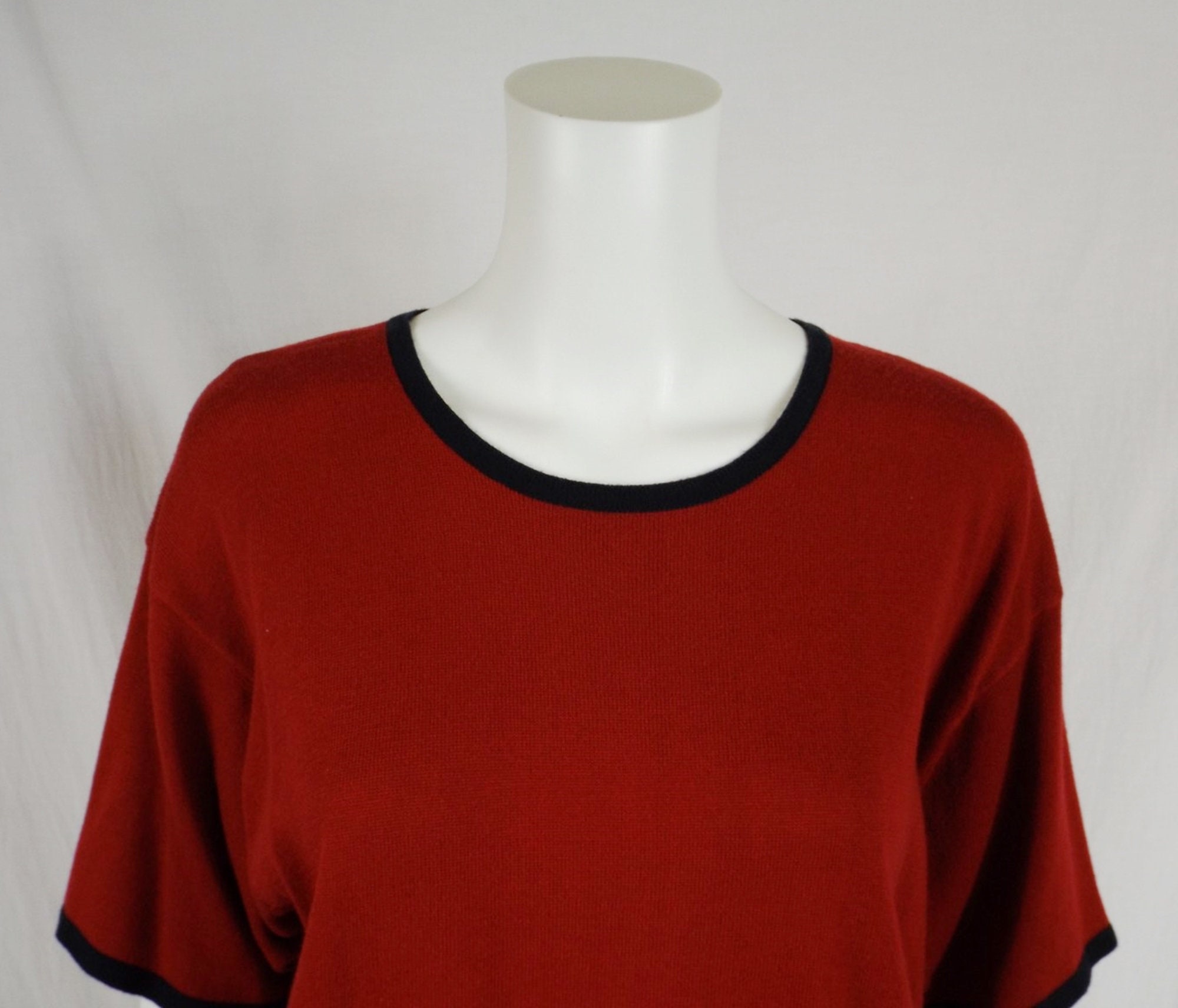 CASUAL CORNER Short Sleeve Sweater U.S. Size XL Extra Large - Etsy