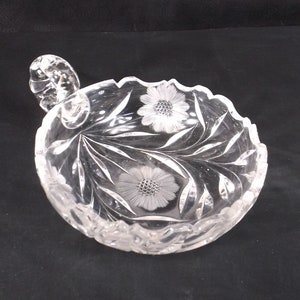 American Brilliant Period ABP Nappy Bowl with Flowers