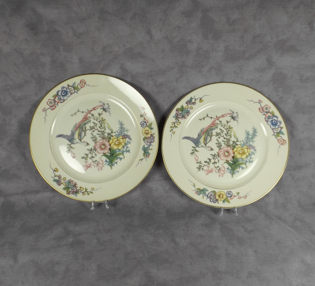 Ca. 1955 ROSENTHAL Phoenix Dinner Plates - Set of 2 - Etsy