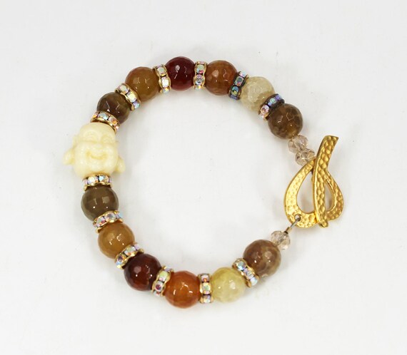 Buddha Bead Bracelet - image 1