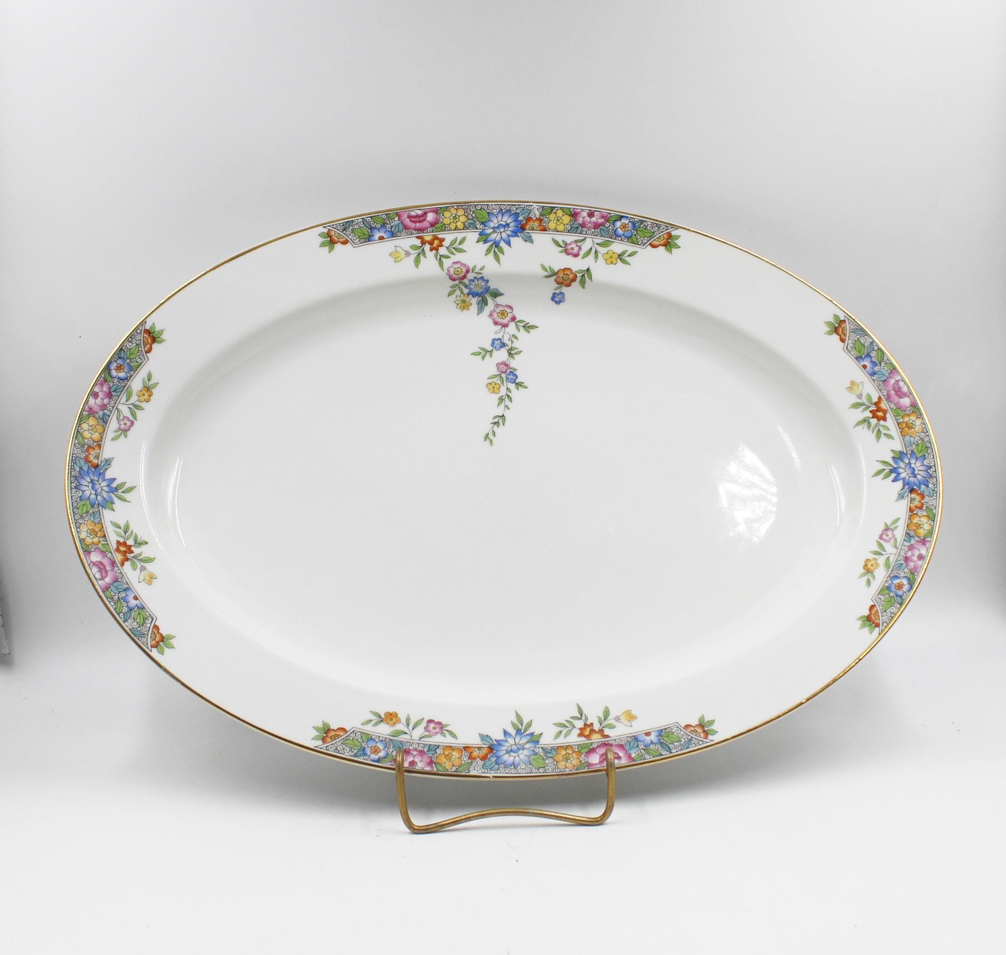 HUTSCHENREUTHER ドイツが彩るイースターバニーと花の祝福プレート Hutschenreuther mark - Etsy 日本