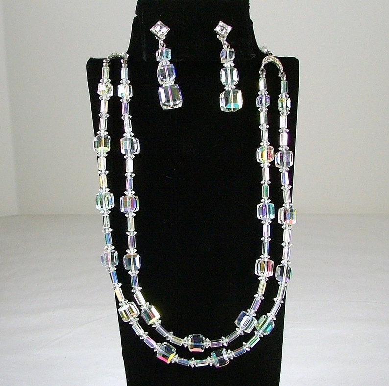 NUG GW Sofia Aurora Borealis Crystal Necklace