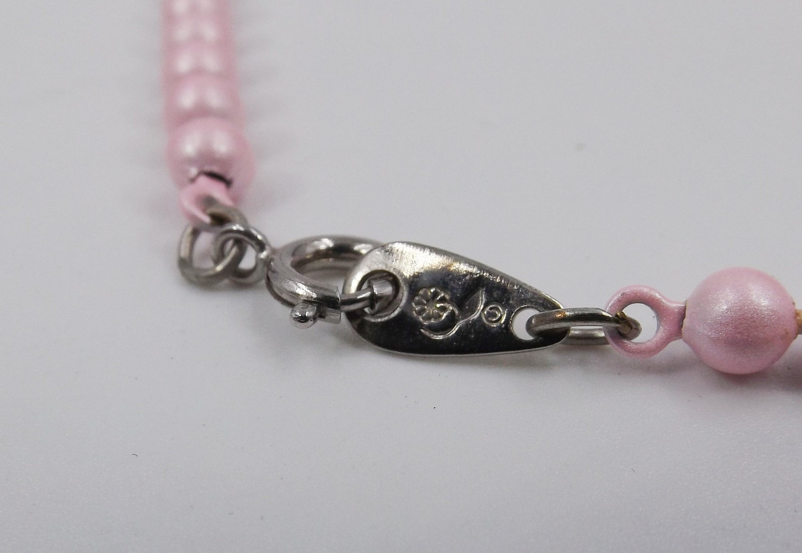 25 5mm Pink Faux Pearl Pink Ball Chain Necklace Etsy