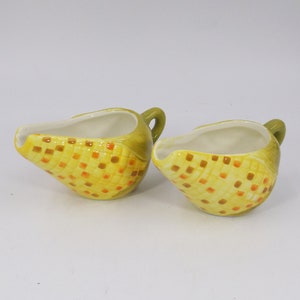 Set of Two 2 Melted Butter Servers