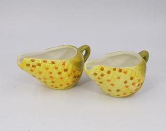 Set of Two 2 Melted Butter Servers