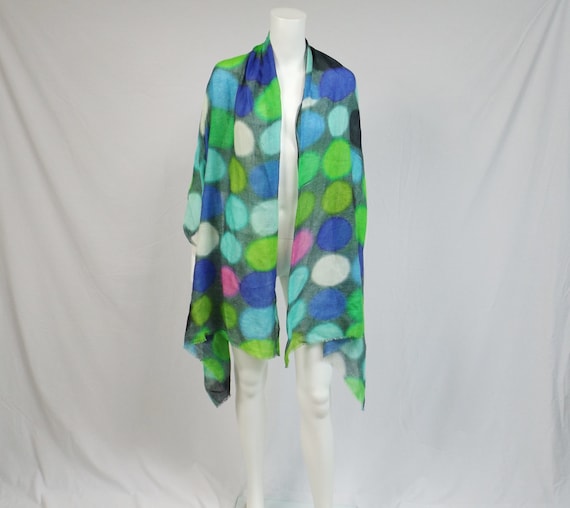 Silk and Wool Wrap or Scarf - image 2