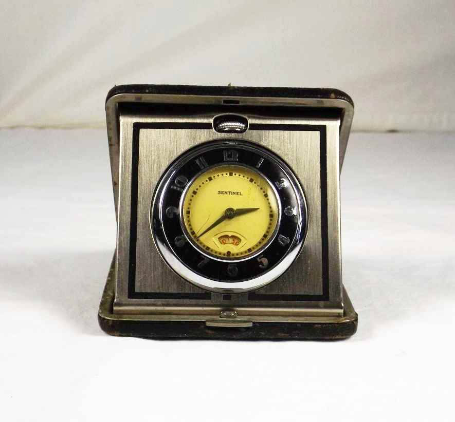 INGRAHAM Art Deco Sentinel Pocket Watch and Travel Clock Pre Etsy