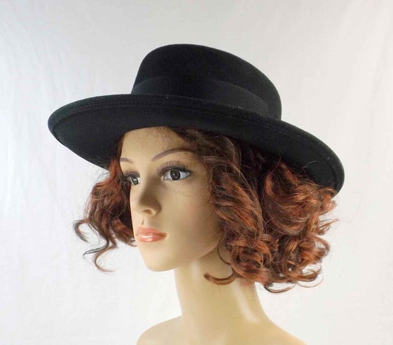 BETMAR Black Wool Fedora