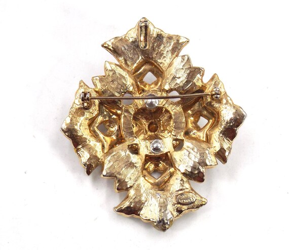 Kenneth J. Lane Dazzling Brooch Pendant Duo - image 6