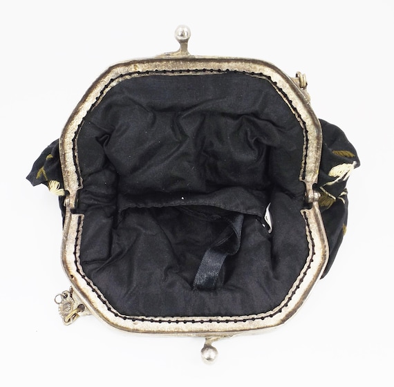 CHRISTIANA Beaded and Embroidered Silk Handbag - image 9