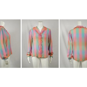 OSCAR De La RENTA Designer Blouse US Size 6