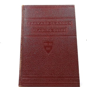 Classiques de Harvard que quinze Minutes par jour, le Guide de lecture 1930