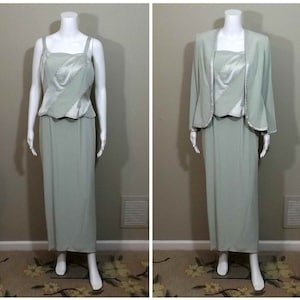 MONTAGE by Mon Cheri Special Occasion Dress Light Green Size 10 - Etsy