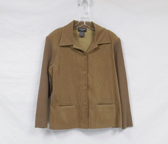 NOTATIONS Button Front Jacket Blazer US Sizze Pet… - image 1