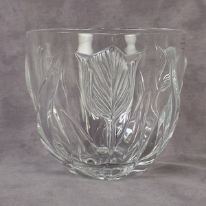 CRISTAL de FRANCE Tulpenschale oder Vase