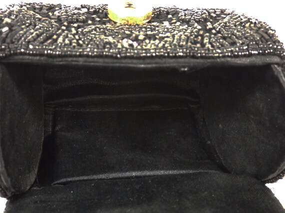 Black Beaded Crossbody Bag - image 9