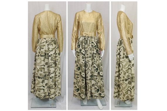 1960's Custom Evening Gown Size 8 - image 1