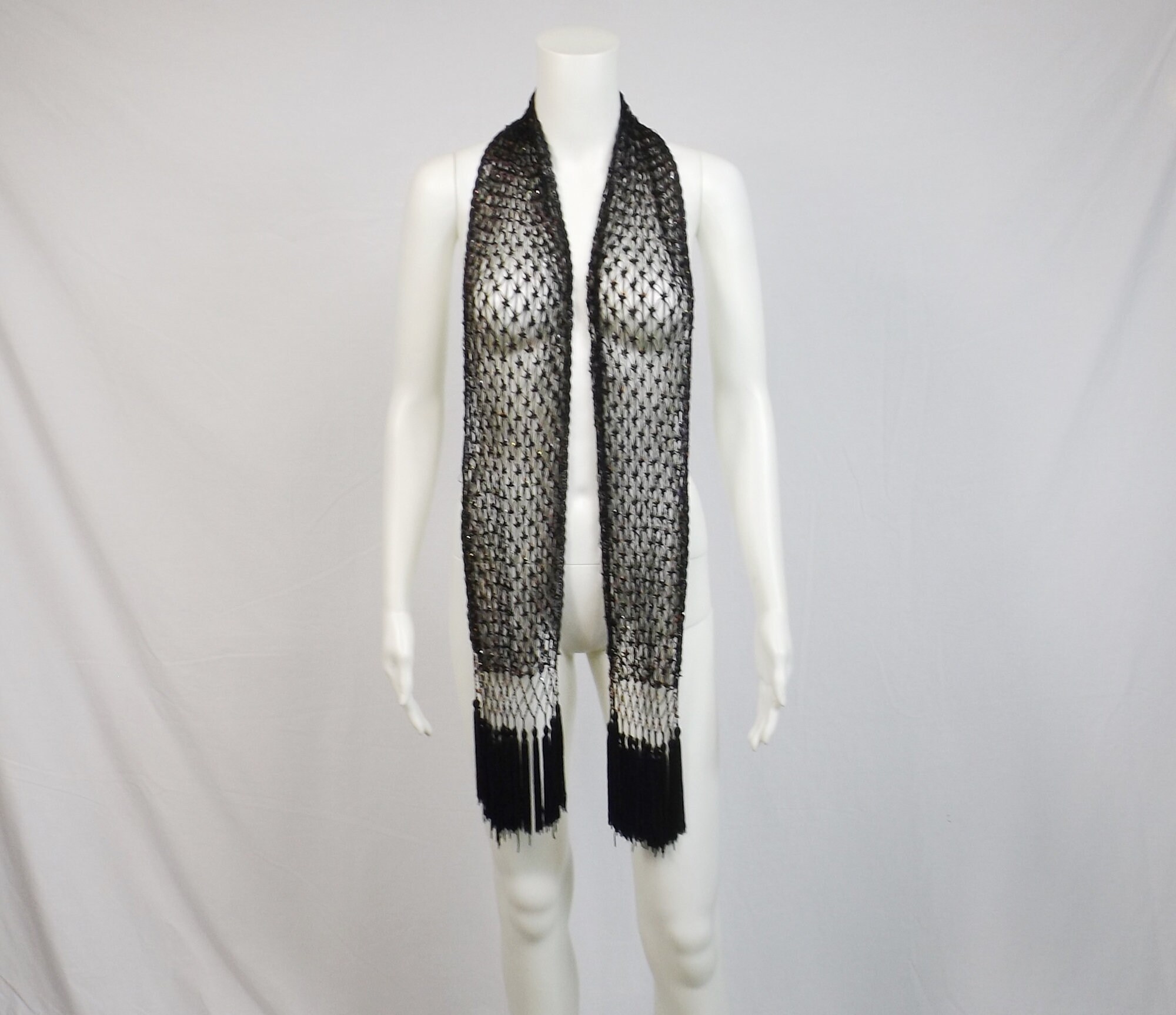 [TOOMUCHTAX] / ☆ BLACK CHERRY BIG SCARF Oversized Designer Silk Scarf in Dark Charcoal | Bows-N-Ties.com