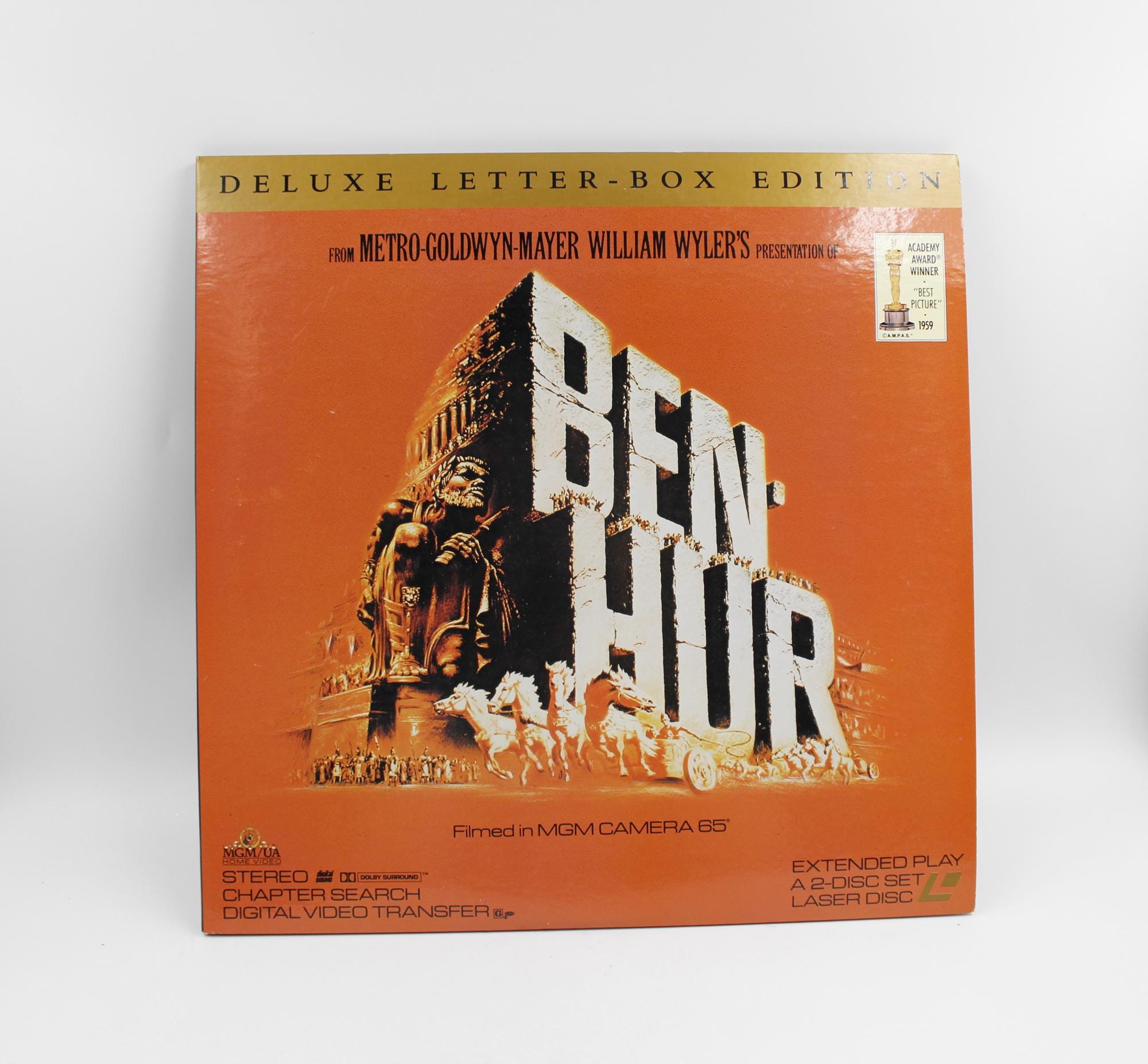 1991 Ben Hur Laserdisc Set - Etsy