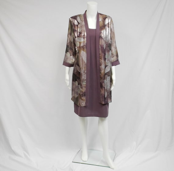 R&amp;m Richards Petite Jacket Dresses Formal Intricate Daytime Jacket  Dress Petite  R&M Richards