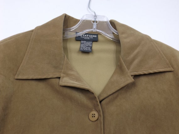 NOTATIONS Button Front Jacket Blazer US Sizze Pet… - image 3