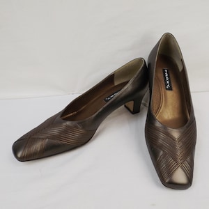 Metallic Bronze Shoe - Etsy