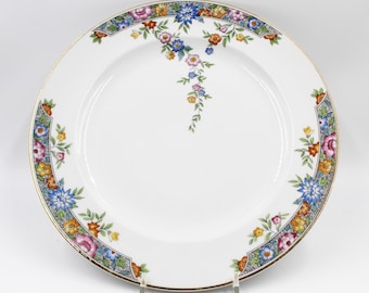 ca. 1925-1939 HUTSCHENREUTHER Selb Vernon dinerborden set van 3, 10-1/4"