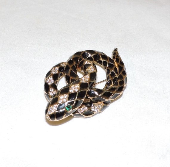 CINER Snake Brooch