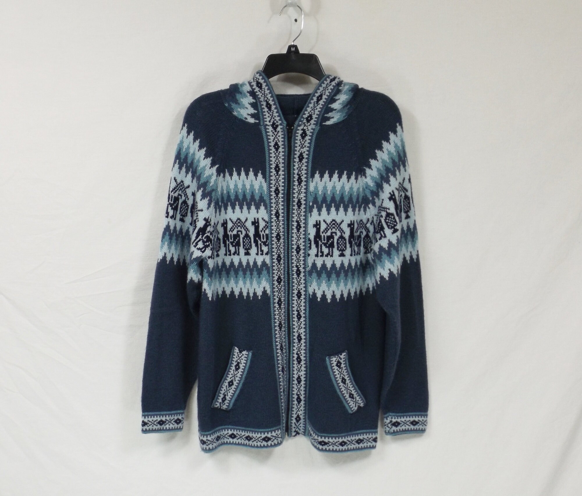 Llama Cardigan Etsy