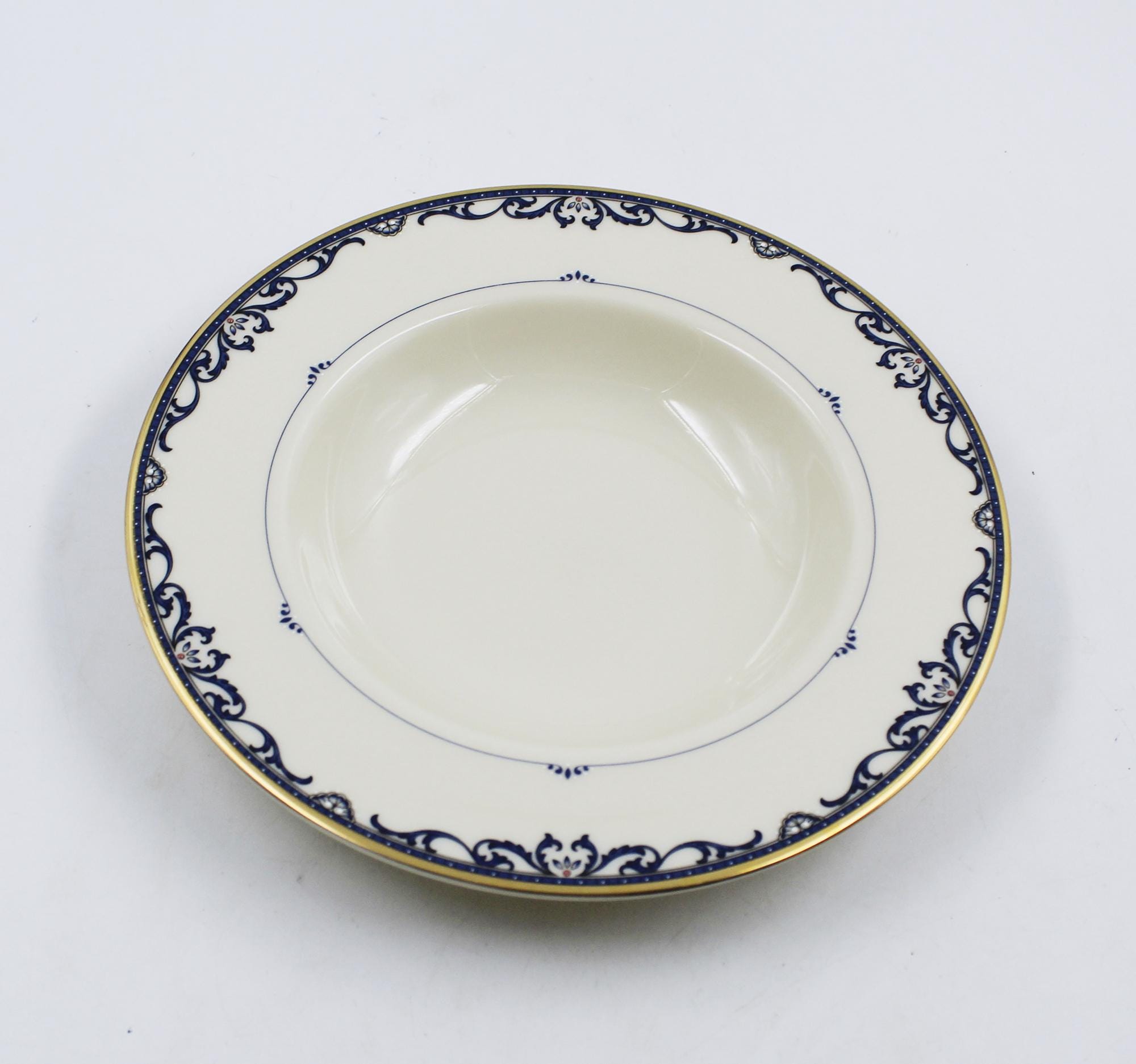 1983 Lenox Presidential Collection Liberty Rim Soup Bowl, 8-1/4