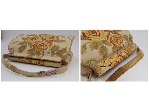 NETTIE ROSENSTEIN Tapestry Handbag - image 10